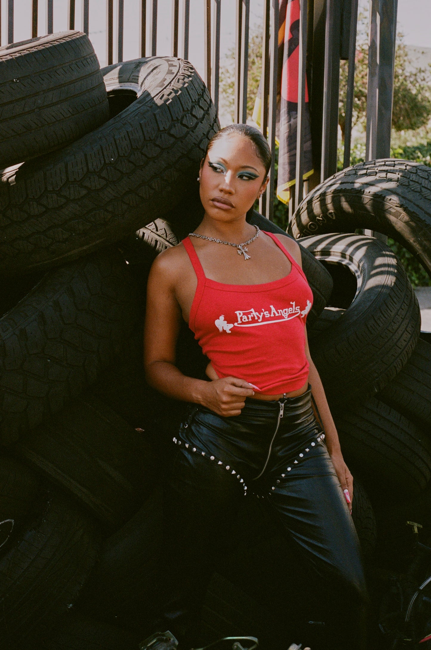 Party's Angels Red Tank