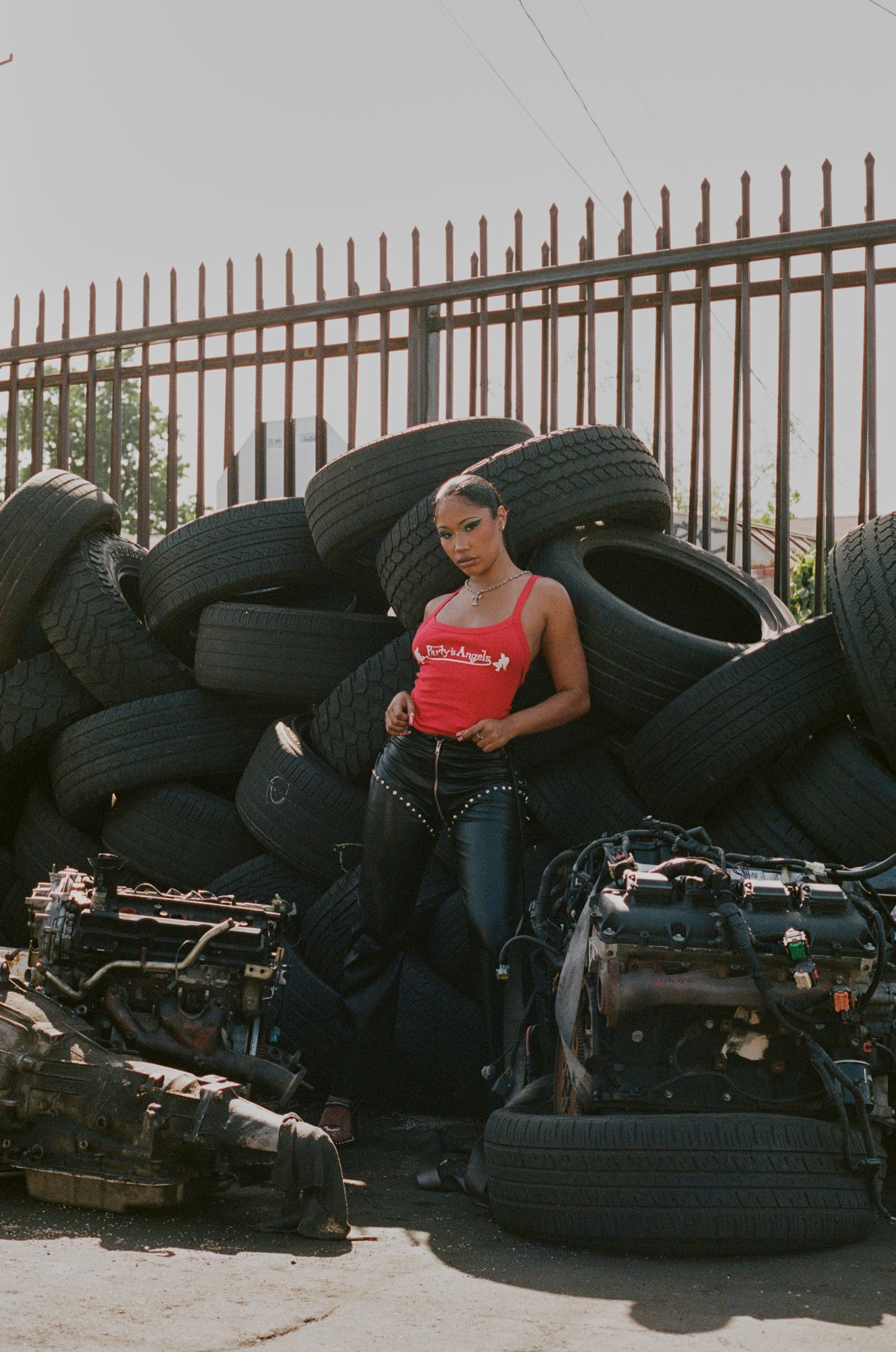 Party's Angels Red Tank