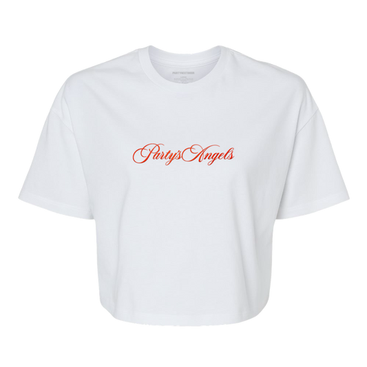 Party's Angels Crop Tee