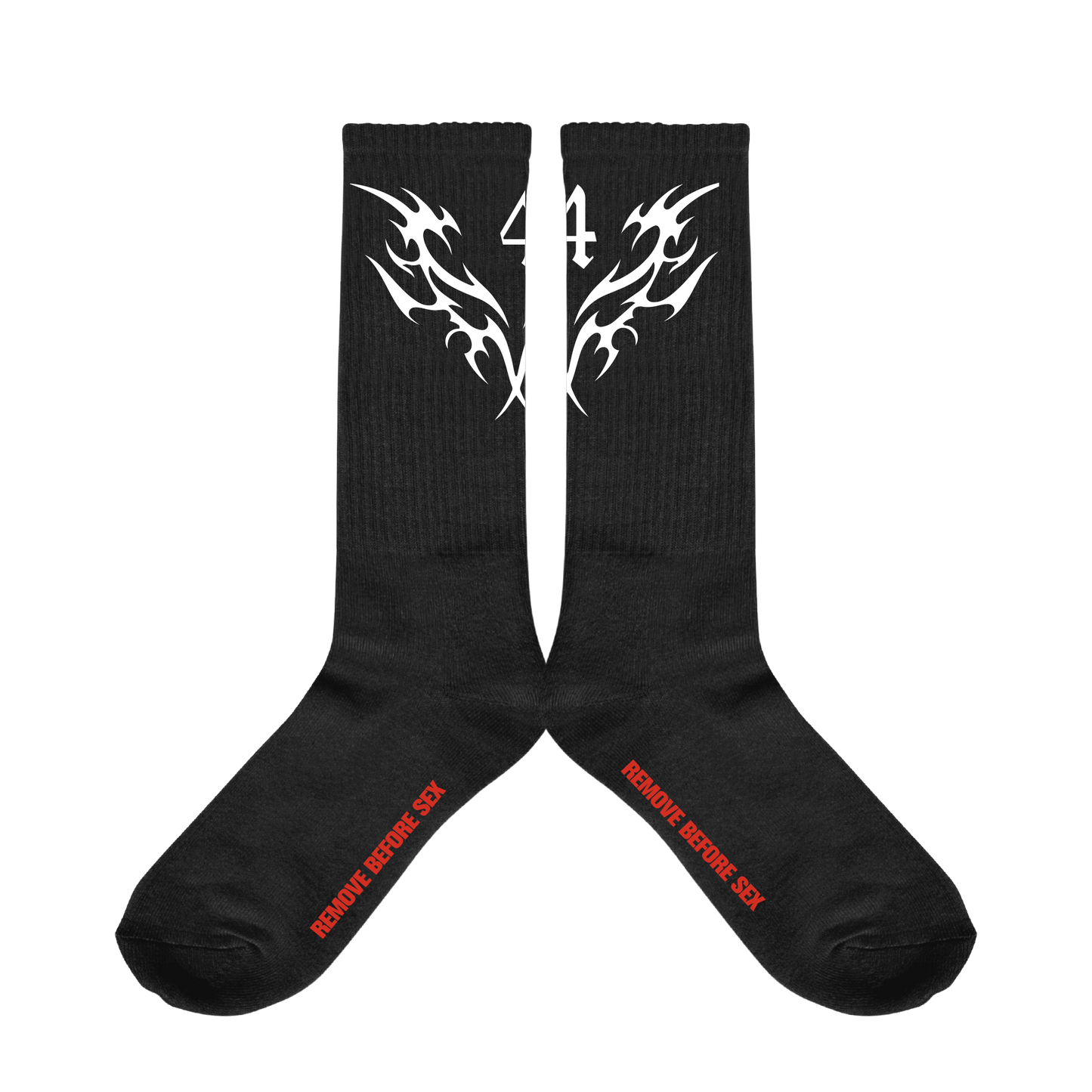 Tattoo Black Socks