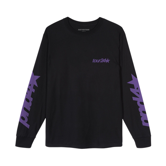 PND Black Long Sleeve Tee