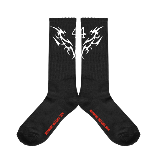 Tattoo Black Socks